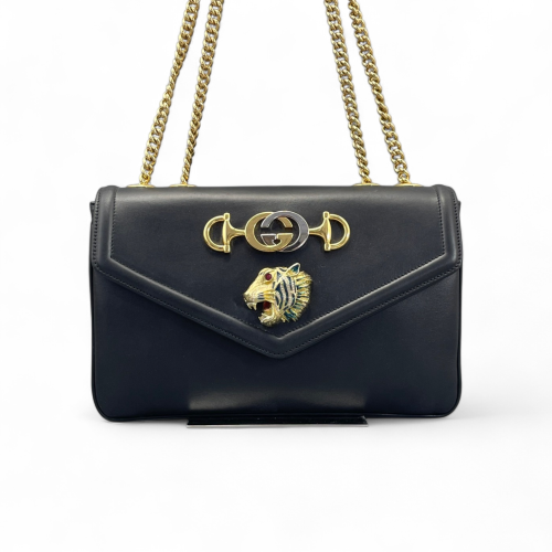 Gucci Shoulder Bag Calfskin Black Gucci Shoulder Bag Calfskin Black