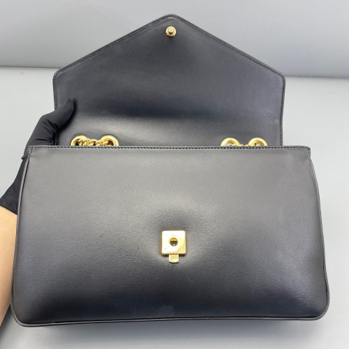 Gucci Shoulder Bag Calfskin Black Gucci Shoulder Bag Calfskin Black
