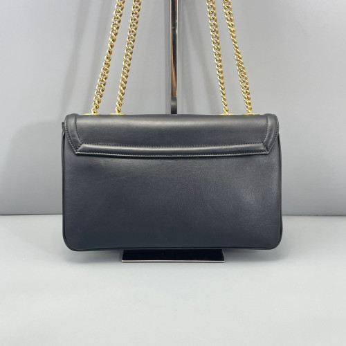 Gucci Shoulder Bag Calfskin Black Gucci Shoulder Bag Calfskin Black