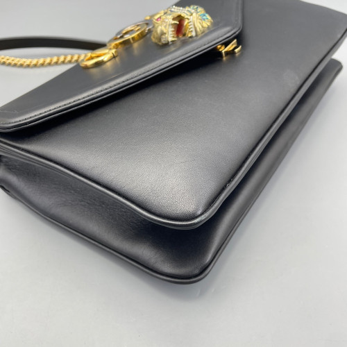 Gucci Shoulder Bag Calfskin Black Gucci Shoulder Bag Calfskin Black