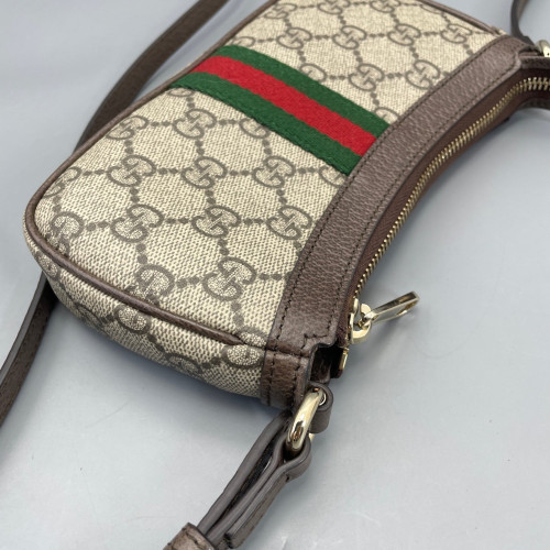 Gucci Crossbody Bag GG Supreme Monogram Beige Ebony Beige Gucci Crossbody Bag GG Supreme Monogram Beige Ebony Beige