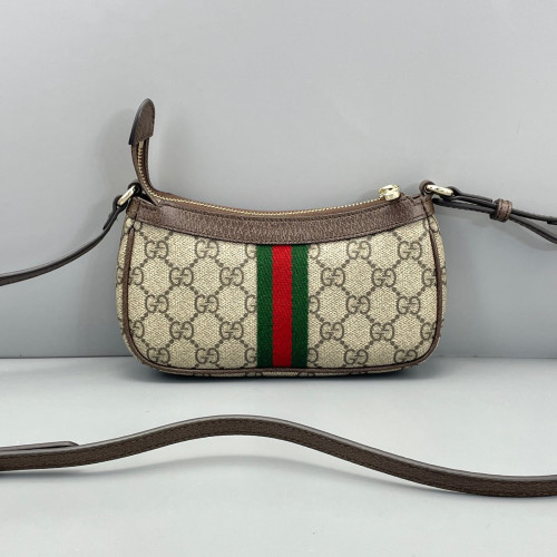 Gucci Crossbody Bag GG Supreme Monogram Beige Ebony Beige Gucci Crossbody Bag GG Supreme Monogram Beige Ebony Beige