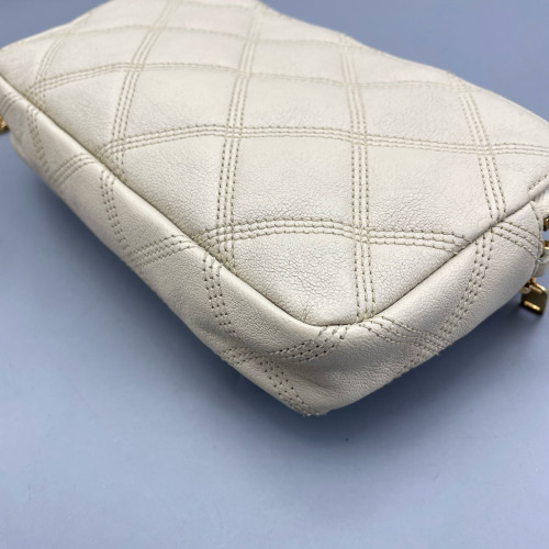 Yves Saint Laurent Camera Case Calfskin White