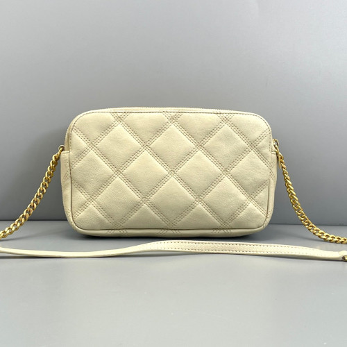 Yves Saint Laurent Camera Case Calfskin White