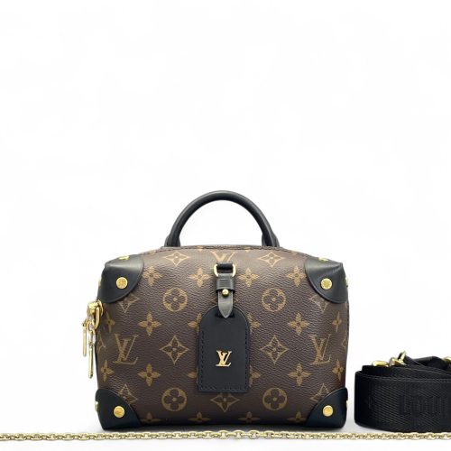 Louis Vuitton Petite Malle Souple Monogram Brown Black