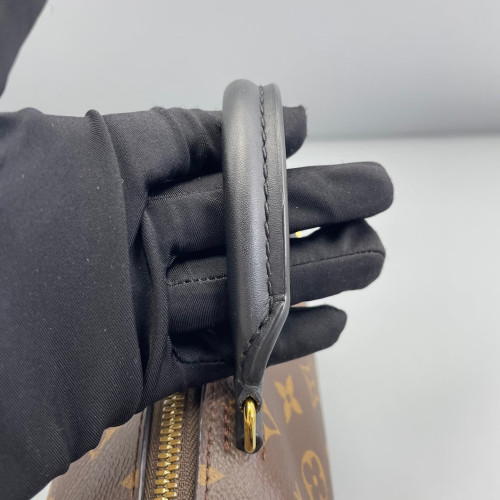 Louis Vuitton Petite Malle Souple Monogram Brown Black