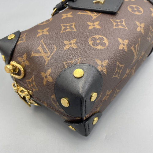 Louis Vuitton Petite Malle Souple Monogram Brown Black
