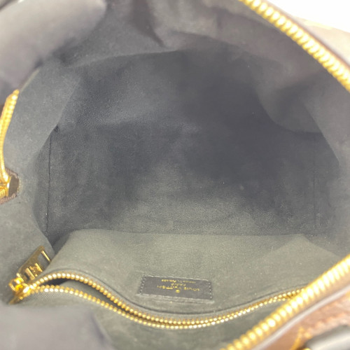 Louis Vuitton Petite Malle Souple Monogram Brown Black