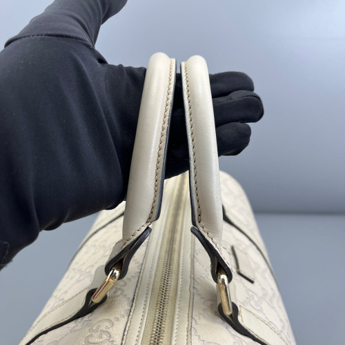 Gucci Boston Bag Microguccissima Beige Clair Gucci Boston Bag Microguccissima Beige Clair