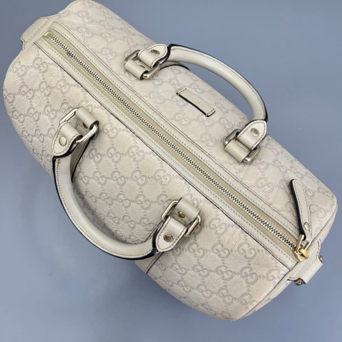 Gucci Boston Bag Microguccissima Beige Clair Gucci Boston Bag Microguccissima Beige Clair
