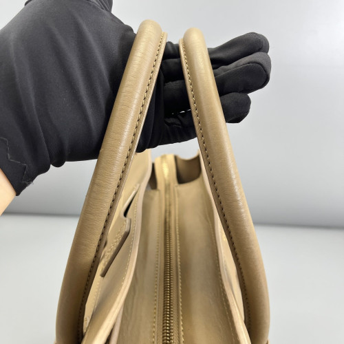 Celine Mini Luggage Calfskin Natural Tan Celine Mini Luggage Calfskin Natural Tan