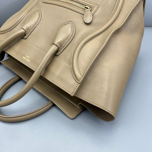 Celine Mini Luggage Calfskin Natural Tan Celine Mini Luggage Calfskin Natural Tan