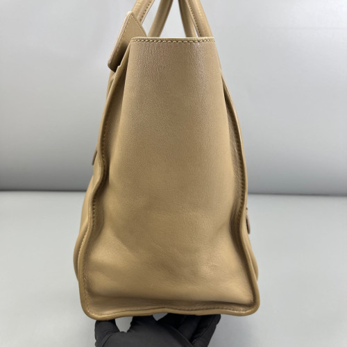 Celine Mini Luggage Calfskin Natural Tan Celine Mini Luggage Calfskin Natural Tan