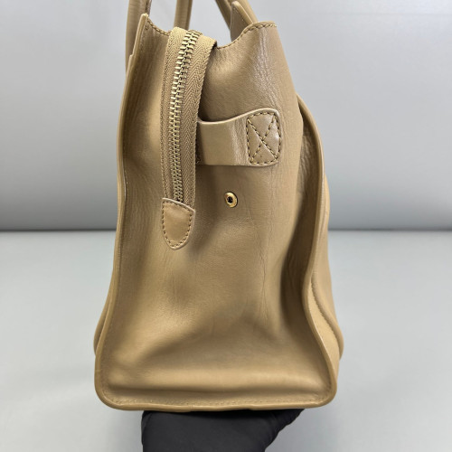 Celine Mini Luggage Calfskin Natural Tan Celine Mini Luggage Calfskin Natural Tan
