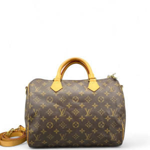 Louis Vuitton Speedy Bandouliere 30 Monogram Brown Louis Vuitton Speedy Bandouliere 30 Monogram Brown