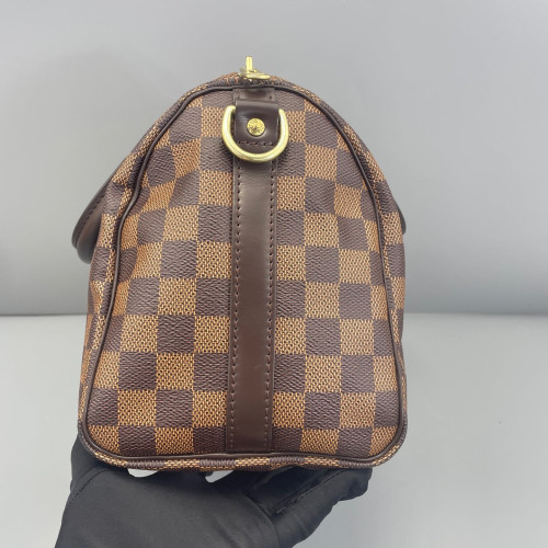 Louis Vuitton Speedy Bandouliere 25 Damier Ebene Brown