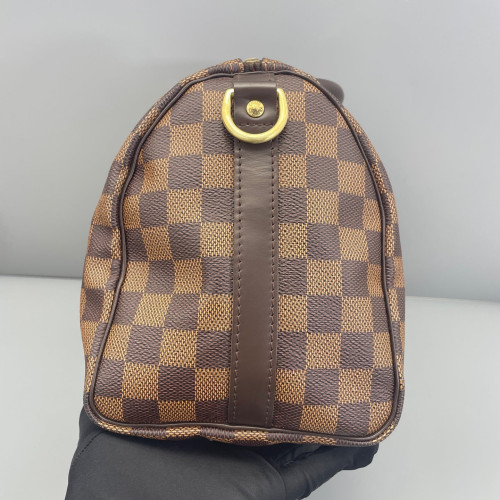 Louis Vuitton Speedy Bandouliere 25 Damier Ebene Brown