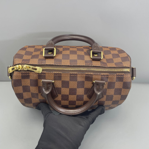 Louis Vuitton Speedy Bandouliere 25 Damier Ebene Brown