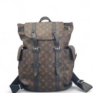 Louis Vuitton Christopher Backpack Monogram Brown Black