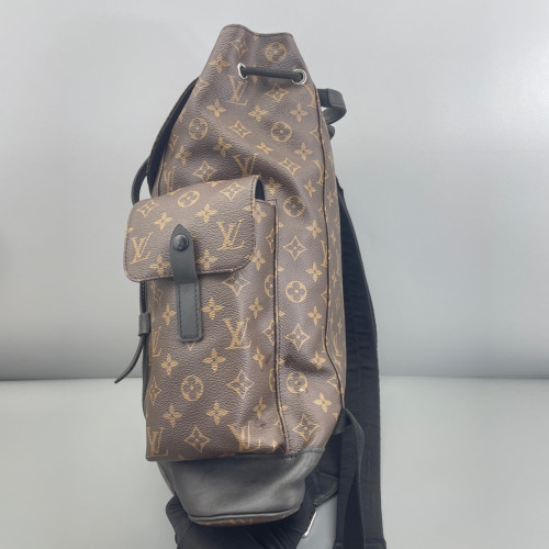 Louis Vuitton Christopher Backpack Monogram Brown Black