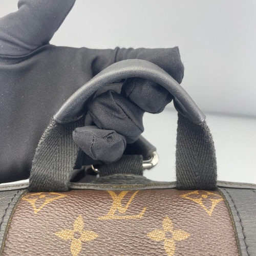Louis Vuitton Christopher Backpack Monogram Brown Black