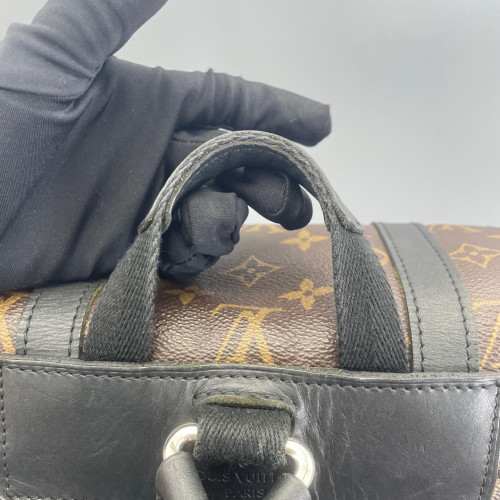 Louis Vuitton Christopher Backpack Monogram Brown Black
