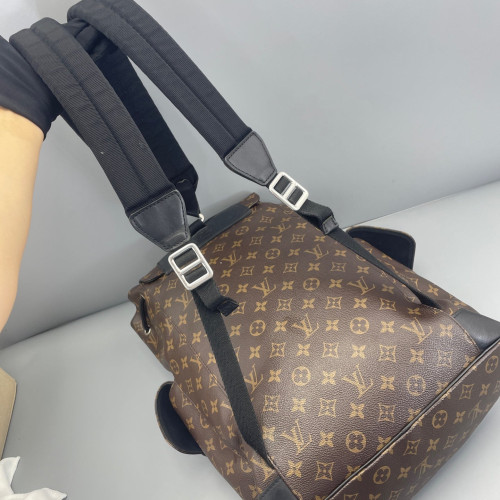 Louis Vuitton Christopher Backpack Monogram Brown Black