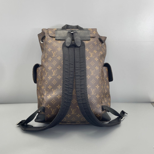 Louis Vuitton Christopher Backpack Monogram Brown Black