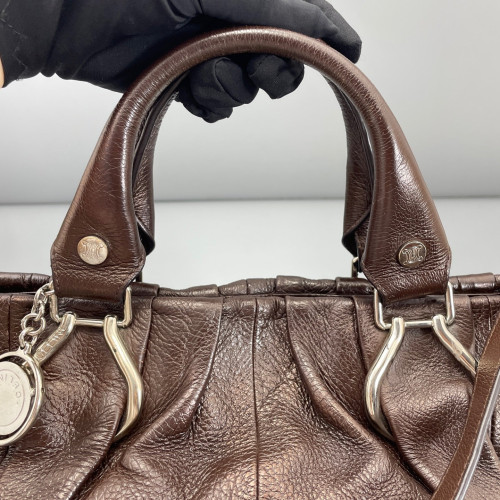 Celine Medium 16 Calfskin Brown