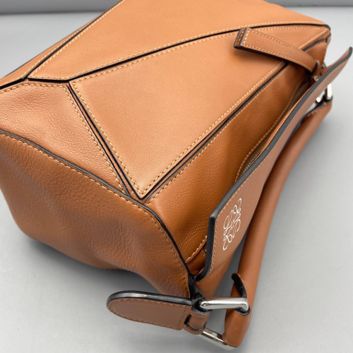 Loewe Small Puzzle Calfskin Tan Loewe Small Puzzle Calfskin Tan