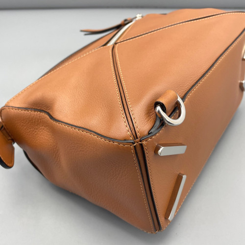 Loewe Small Puzzle Calfskin Tan Loewe Small Puzzle Calfskin Tan
