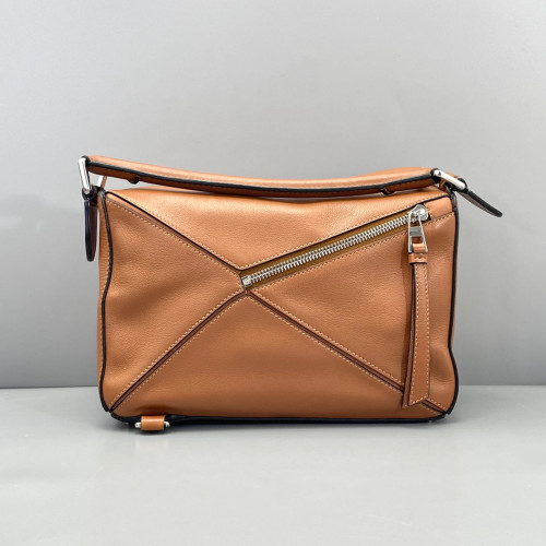 Loewe Small Puzzle Calfskin Tan Loewe Small Puzzle Calfskin Tan
