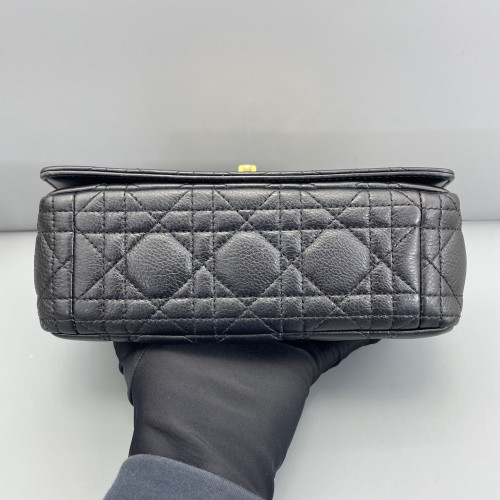 Dior Mini Caro Bag Calfskin Black