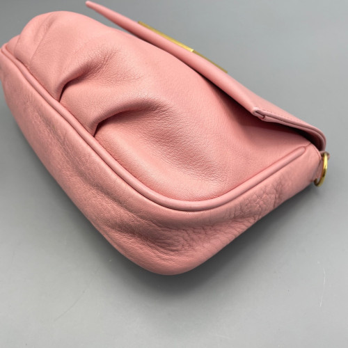 Fendi Crossbody Bag Calfskin Pink