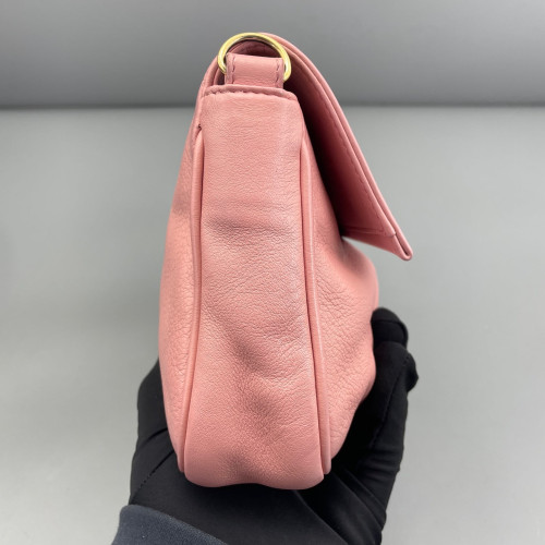 Fendi Crossbody Bag Calfskin Pink