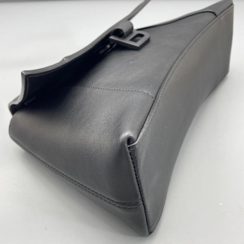 Balenciaga Hourglass Medium Smooth Calfskin Black