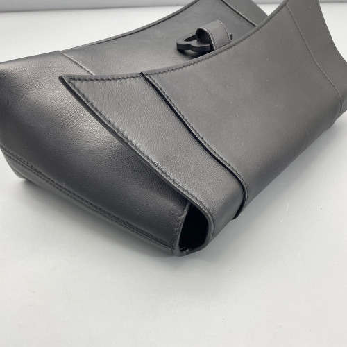 Balenciaga Hourglass Medium Smooth Calfskin Black