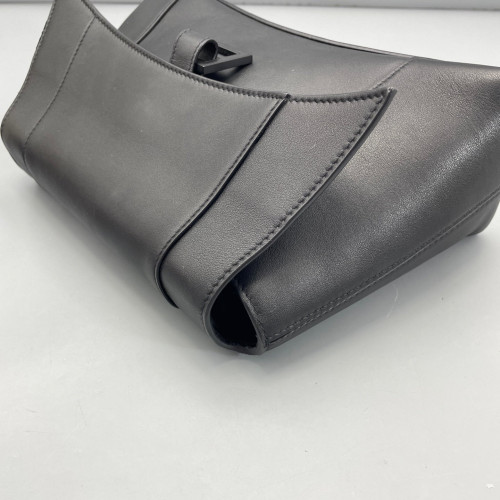 Balenciaga Hourglass Medium Smooth Calfskin Black