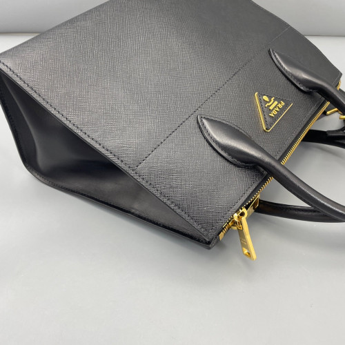 Prada Medium Esplanade Saffiano Calfskin Black