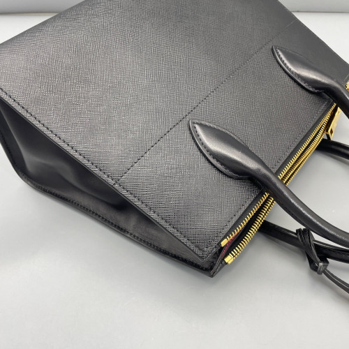 Prada Medium Esplanade Saffiano Calfskin Black