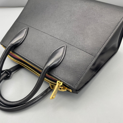 Prada Medium Esplanade Saffiano Calfskin Black