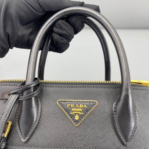 Prada Medium Esplanade Saffiano Calfskin Black