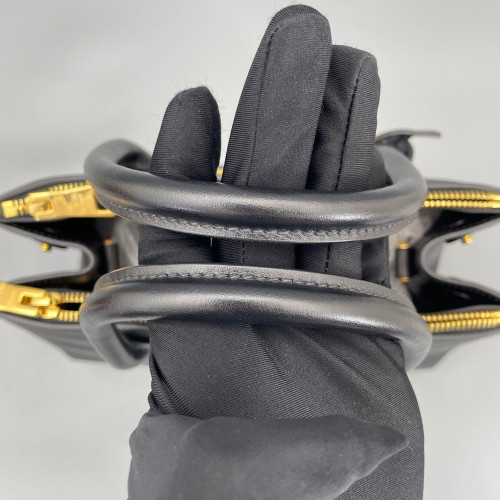 Prada Medium Esplanade Saffiano Calfskin Black