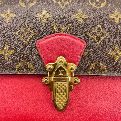 Louis Vuitton Victoire Monogram Red Brown
