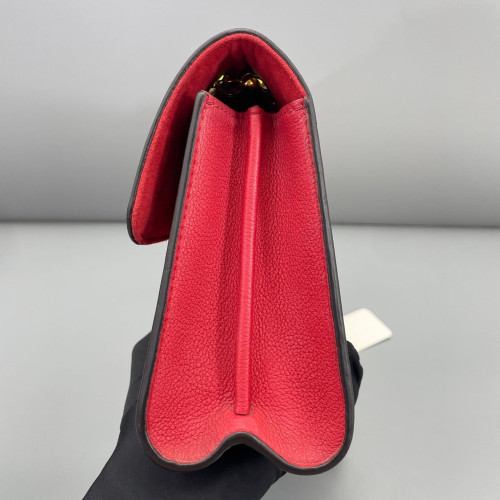 Louis Vuitton Victoire Monogram Red Brown