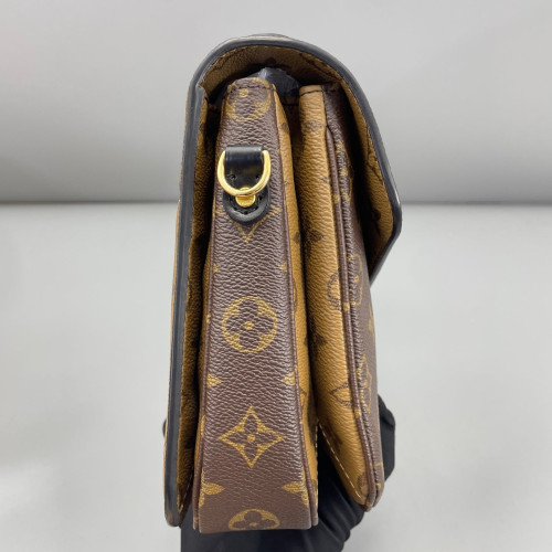 Louis Vuitton Pochette Metis Reverse Monogram Brown Louis Vuitton Pochette Metis Reverse Monogram Brown