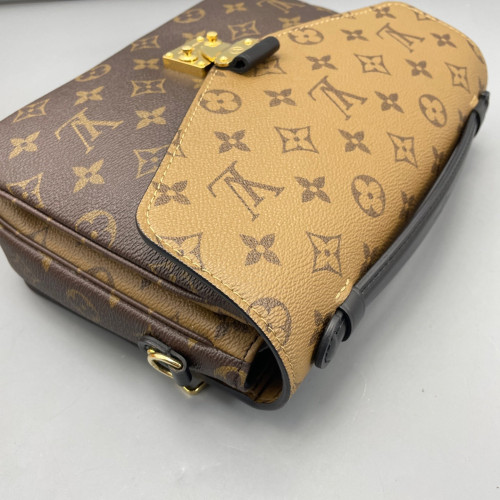 Louis Vuitton Pochette Metis Reverse Monogram Brown Louis Vuitton Pochette Metis Reverse Monogram Brown