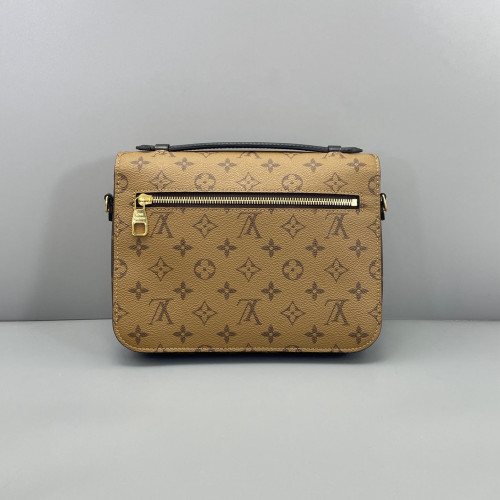 Louis Vuitton Pochette Metis Reverse Monogram Brown Louis Vuitton Pochette Metis Reverse Monogram Brown