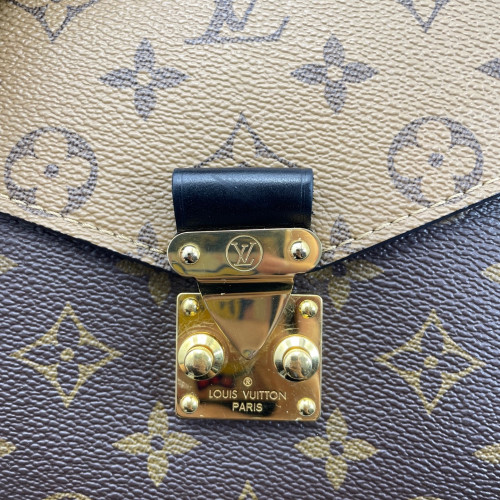 Louis Vuitton Pochette Metis Reverse Monogram Brown Louis Vuitton Pochette Metis Reverse Monogram Brown