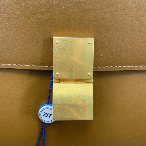 Celine Medium Classic Box Smooth Calfskin Tan Celine Medium Classic Box Smooth Calfskin Tan